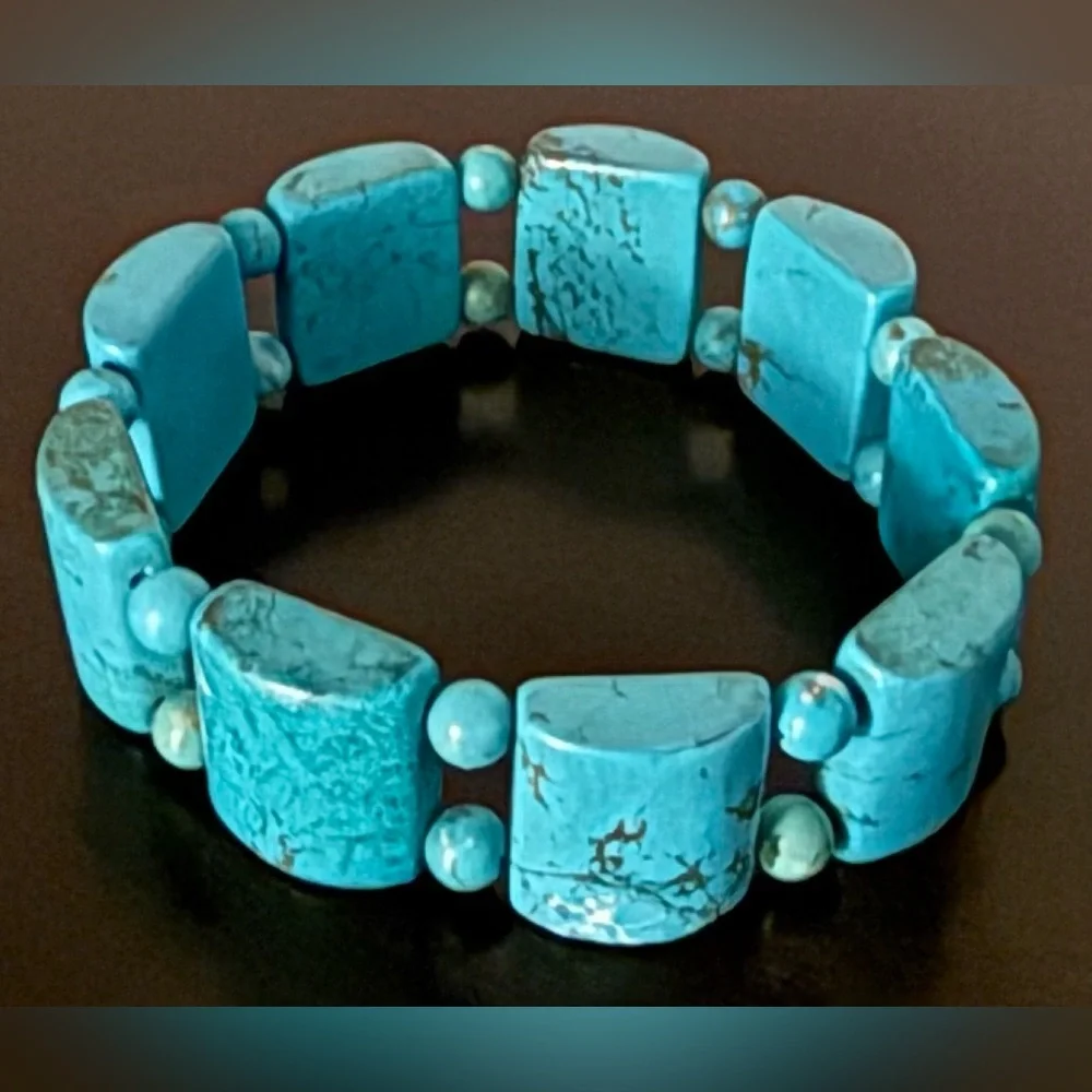 Chunky Stretch Bracelet | Statement Boho Cuff